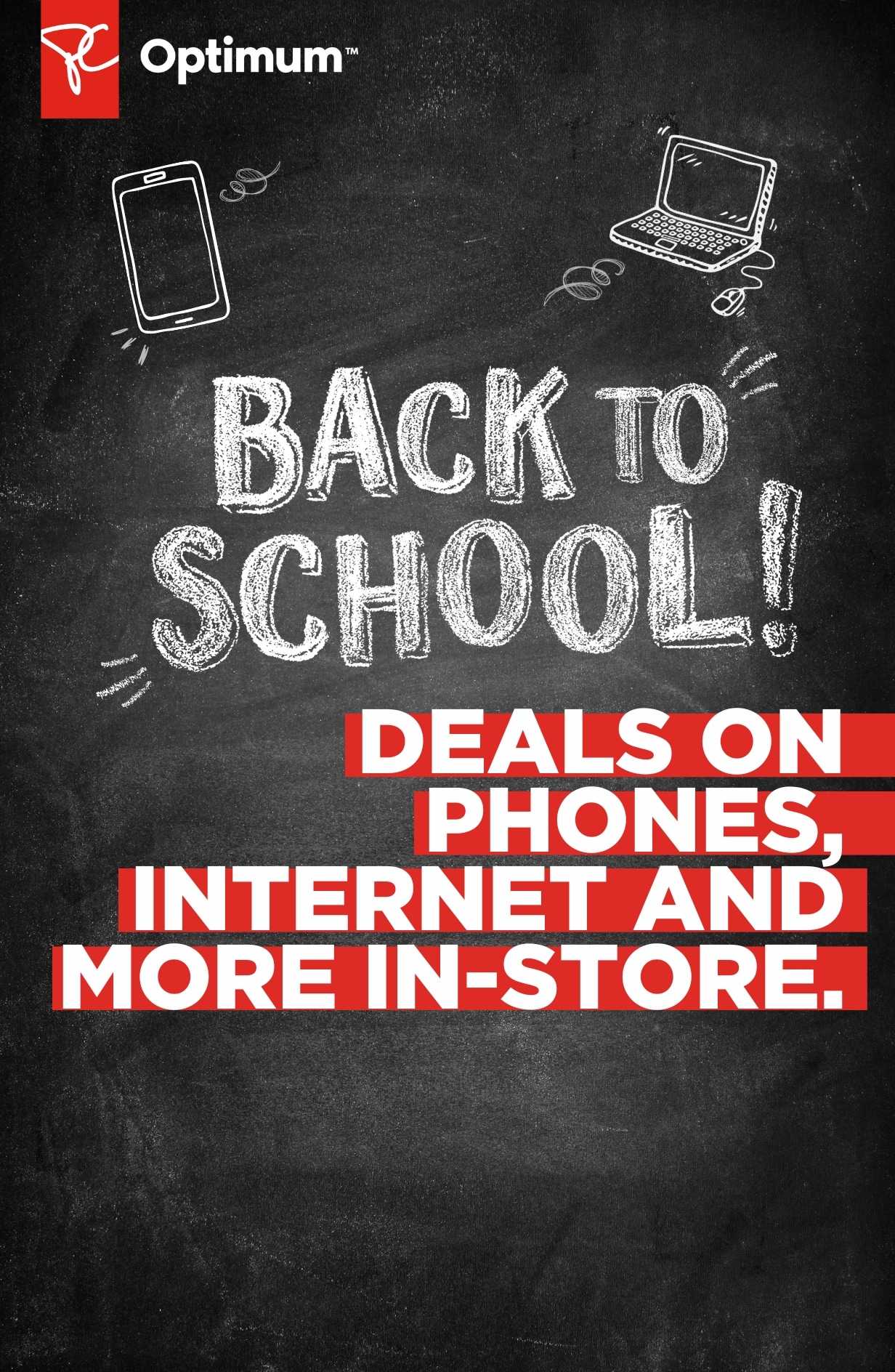 Back to school is on at the Mobile Shop! Find deals on phones, internet and more!